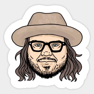 Epic Jeff Tweedy Portrait Sticker